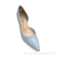 Zapatos de punta puntiaguda de las bombas de mujeres